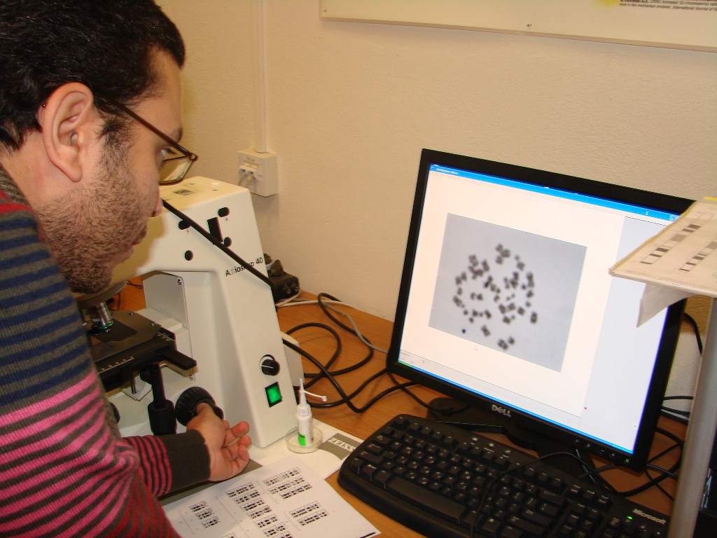 teleDOS Nuclear Tech - Dosimetry Research - Measurement of Chromosomal Aberrations after BioSample Irradiation