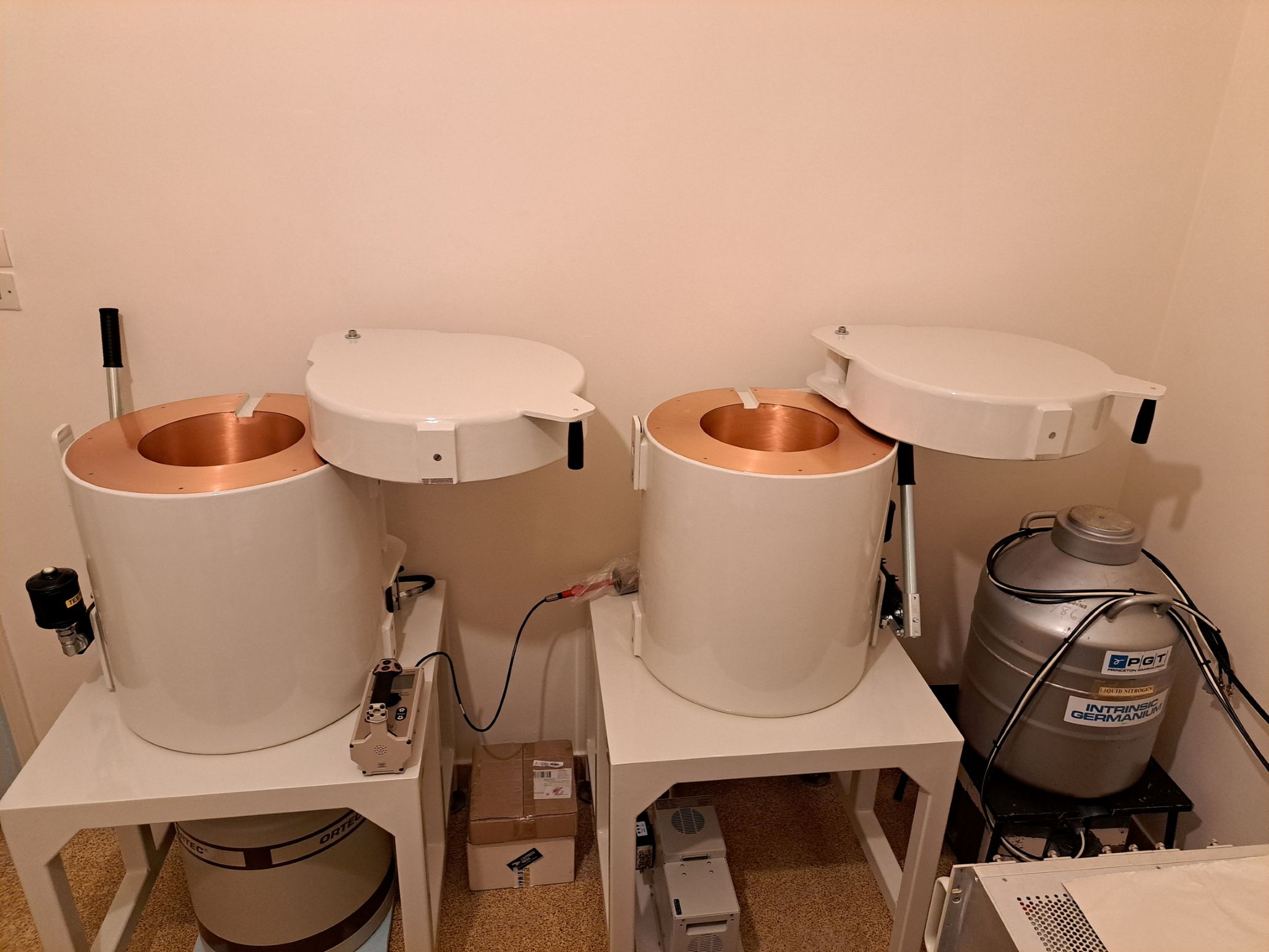 teleDOS Nuclear Tech - Low Level Gamma-Spectrometry Lab (Nuclear Counting Room)